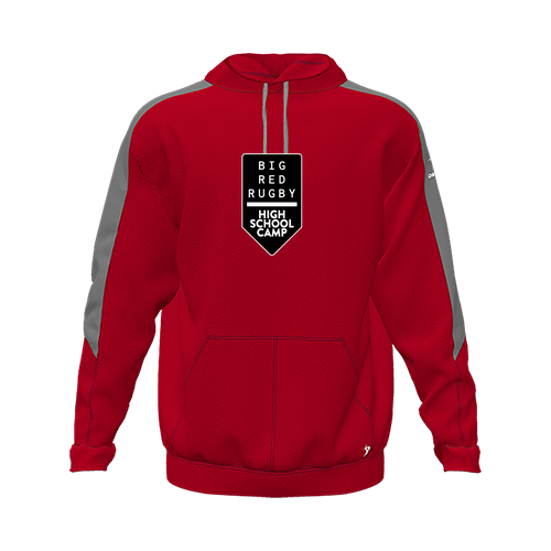 [CUS-DFW-HOOD-FLC-LSL-RED-YXS-LOGO2] Hoodie (Youth XS, Red, Logo 2)