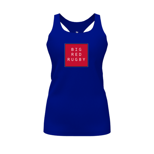 [FT0TRBRY-FYS-LOGO1] Decker Racerback Tank Top (Female Youth S, Royal, Logo 1)