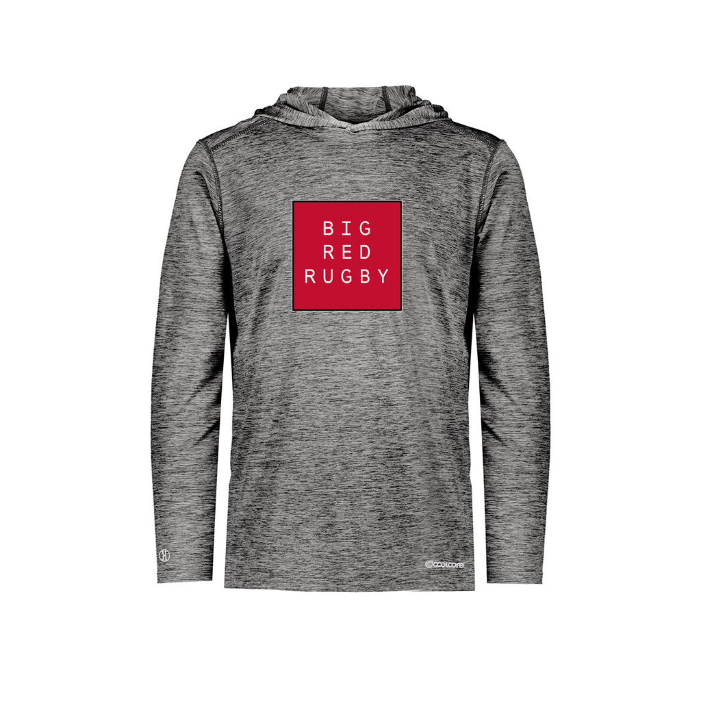 [FOLHCGBK-YS-LOGO1] Decker Youth Charge Hoodie (Youth S, Black, Logo 1)