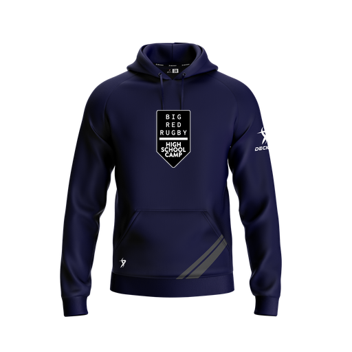 [CUS-DFW-SUHOOD-FLC-LSL-NVY-YXS-LOGO2] Summit Hoodie (Youth XS, Navy, Logo 2)