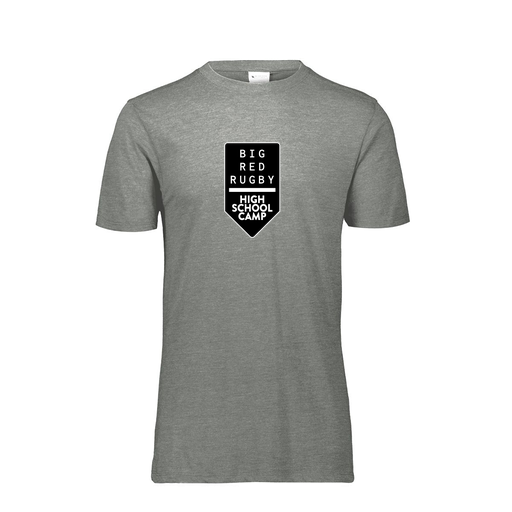 [FTSCUBGY-AS-LOGO2] Decker Men's Tri-Blend T-Shirt - Short Sleeve (Adult S, Gray, Logo 2)
