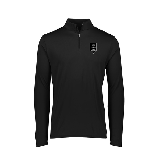 [FTLQFLBK-FAXS-LOGO2] Ladies Flex-Lite 1/4 Zip Shirt (Female Adult XS, Black, Logo 2)