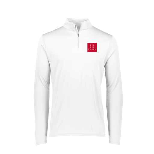 [FTLQFLWH-FAXS-LOGO1] Decker Women's Flex-Lite 1/4 Zip Shirt (Female Adult XS, White, Logo 1)