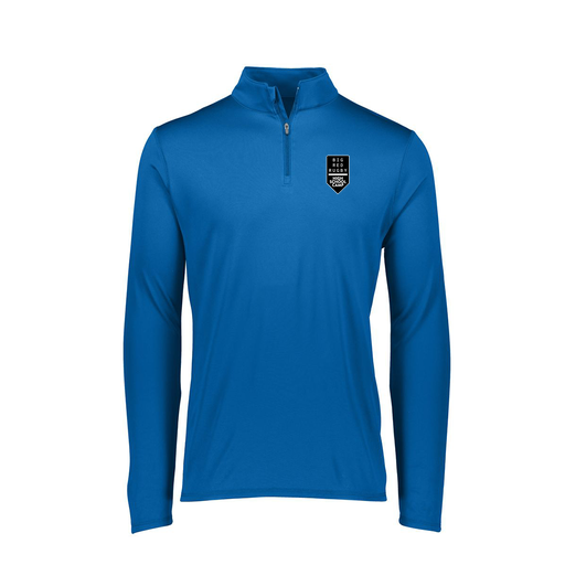 [FTLQFLRY-FAXS-LOGO2] Ladies Flex-Lite 1/4 Zip Shirt (Female Adult XS, Royal, Logo 2)