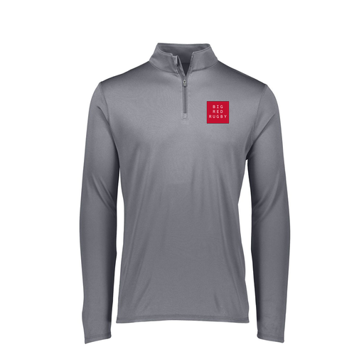 [FTLQFLGY-FAXS-LOGO1] Ladies Flex-Lite 1/4 Zip Shirt (Female Adult XS, Gray, Logo 1)
