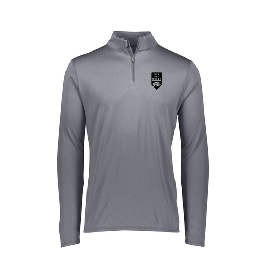 [FTLQFLGY-FAXS-LOGO2] Decker Women's Flex-Lite 1/4 Zip Shirt (Female Adult XS, Gray, Logo 2)