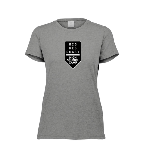 [FTSCUBGY-FAXS-LOGO2] Decker Women's Tri-Blend T-Shirt - Short Sleeve (Female Adult XS, Gray, Logo 2)