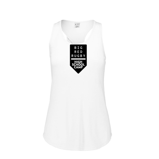[3078.005.S-LOGO2] Ladies Tri Blend Tank Top (Female Adult S, White, Logo 2)