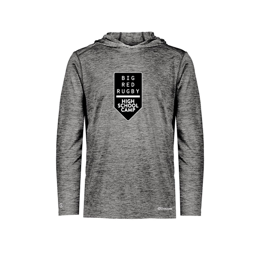 [FOLHCGBK-AS-LOGO2] Men's Charge Hoodie (Adult S, Black, Logo 2)