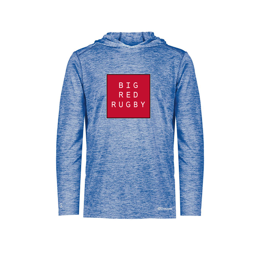 [FOLHCGRY-AS-LOGO1] Decker Men's Charge Hoodie (Adult S, Royal, Logo 1)