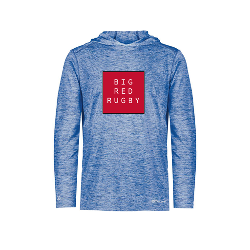 [FOLHCGRY-YS-LOGO1] Decker Youth Charge Hoodie (Youth S, Royal, Logo 1)