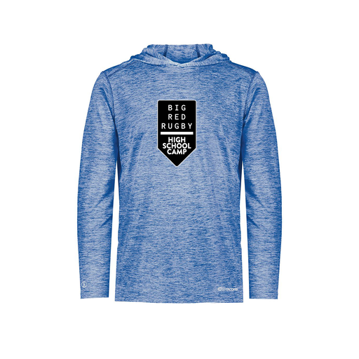 [FOLHCGRY-YS-LOGO2] Decker Youth Charge Hoodie (Youth S, Royal, Logo 2)