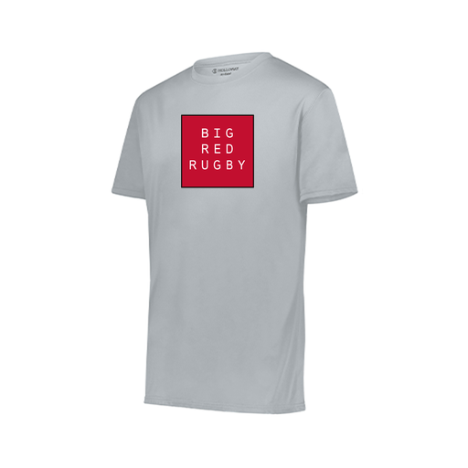 [222818.099.S-LOGO1] Men's Movement Dri Fit Shirt (Adult S, Silver, Logo 1)