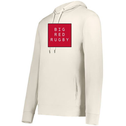 [222598.907.S-LOGO1] Men's Ventura Thin Knit Hoodie (Adult S, White, Logo 1)