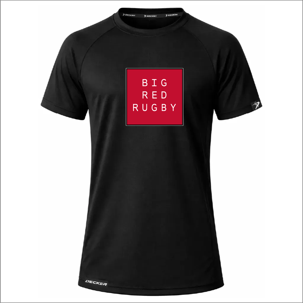 [FTSCPTBK-YXS-LOGO1] NEW Decker Performance T-Shirt (Black, Youth XS, Logo 1)