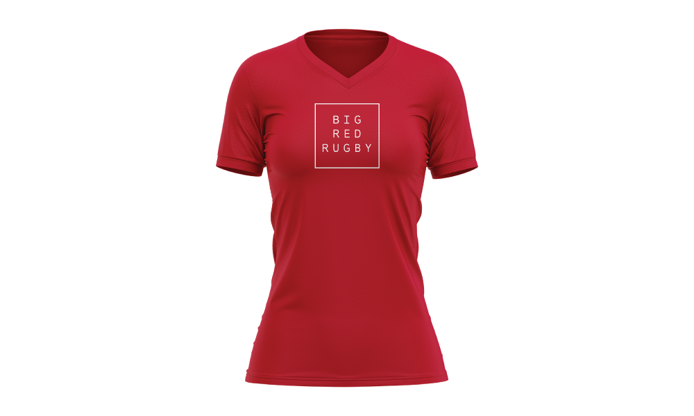 Red Female V-neck BRR